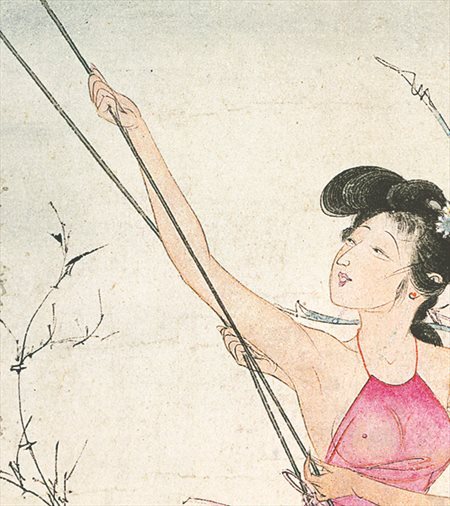 南康-胡也佛的仕女画和最知名的金瓶梅秘戏图